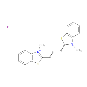 苯并噻唑鎓,3-甲基-2-[3-(3-甲基-2(3H)-苯并噻唑烷)-1-propen-1-y1]-,碘化物(1：1)