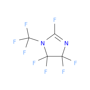 1H-Imidazole, 2,4,4,5,5-pentafluoro-4,5-dihydro-1-(trifluoromethyl)-