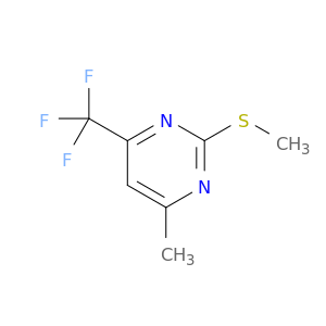 Pyrimidine, 4-methyl-2-(methylthio)-6-(trifluoromethyl)-