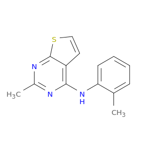 2-METHYL-N-(2-METHYLPHENYL)THIENO[2,3-D]PYRIMIDIN-4-AMINE