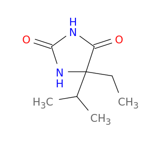 5-ethyl-5-(propan-2-yl)imidazolidine-2,4-dione