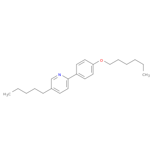 Pyridine, 2-[4-(hexyloxy)phenyl]-5-pentyl-