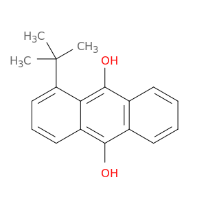 9,10-Anthracenediol, (1,1-dimethylethyl)-