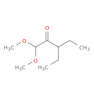 2-Pentanone, 3-ethyl-1,1-dimethoxy-
