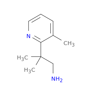 2-Methyl-2-(3-methylpyridin-2-yl)propan-1-amine