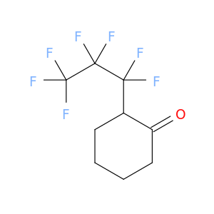 Cyclohexanone, 2-(heptafluoropropyl)-