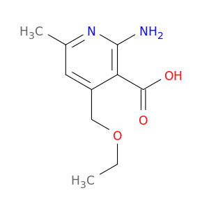 3-Pyridinecarboxylicacid, 2-amino-4-(ethoxymethyl)-6-methyl-