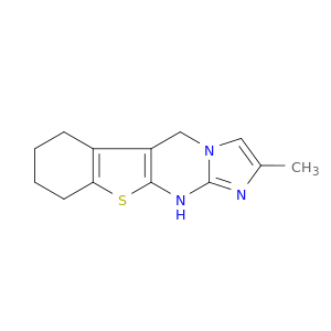 2-METHYL-5,6,7,8,9,11-HEXAHYDRO[1]BENZOTHIENO[2,3-D]IMIDAZO[1,2-A]PYRIMIDINE