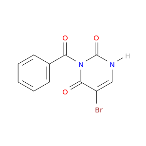 2,4(1H,3H)-Pyrimidinedione, 3-benzoyl-5-bromo-
