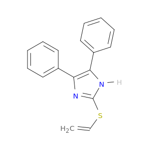 Imidazole, 4,5-diphenyl-2-(vinylthio)-