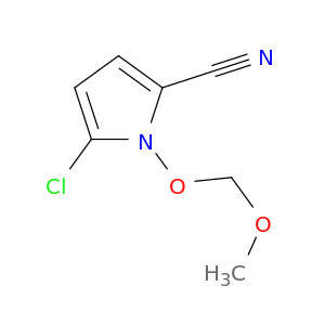 1H-Pyrrole-2-carbonitrile, 5-chloro-1-(methoxymethoxy)-