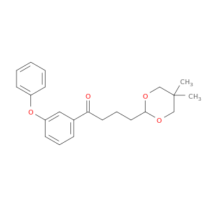 4-(5,5-二甲基-1,3-二氧基-2-基)-1-(3-苯氧基苯基)-1-丁酮