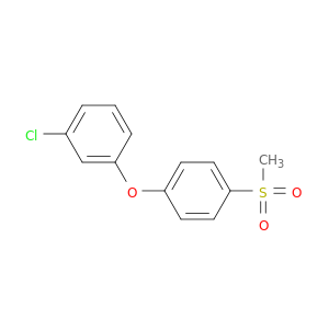 1-CHLORO-3-[4-(METHYLSULFONYL)PHENOXY]-BENZENE