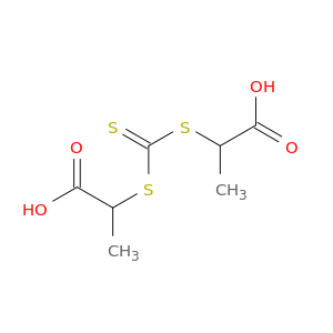 2-(1-carboxyethylsulfanylcarbothioylsulfanyl)propanoic acid