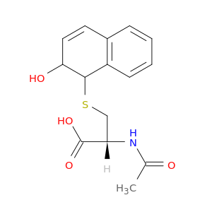 N-ACETYL-S-(1,2-DIHYDRO-2-HYDROXY-1-NAPHTHALENYL)-L-CYSTEINE