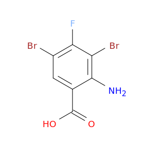 2-Amino-3,5-dibromo-4-fluorobenzoicacid