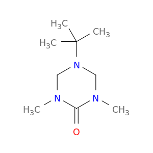 1,3,5-Triazin-2(1H)-one, 5-(1,1-dimethylethyl)tetrahydro-1,3-dimethyl-