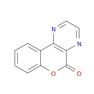 5H-[1]Benzopyrano[3,4-b]pyrazin-5-one