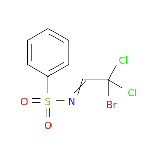 Benzenesulfonamide, N-(2-bromo-2,2-dichloroethylidene)-
