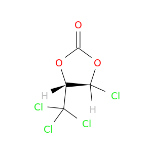 1,3-Dioxolan-2-one, 4-chloro-5-(trichloromethyl)-, trans-