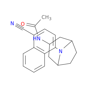 Acetamide, N-[8-(4-cyano-1-naphthalenyl)-8-azabicyclo[3.2.1]oct-3-yl]-
