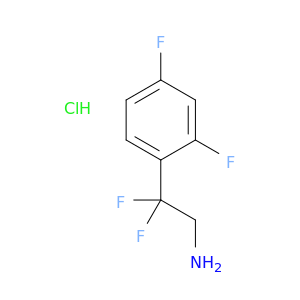 2-(2,4-二氟苯基)-2,2-二氟乙烷-1-胺盐酸盐