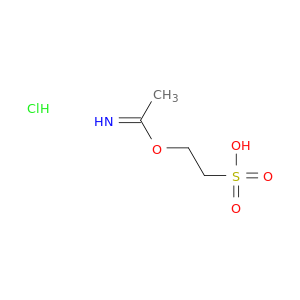 Ethanimidic acid, 2-sulfoethyl ester, hydrochloride