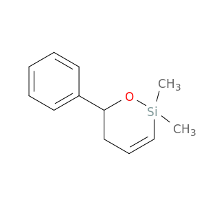 1-Oxa-2-silacyclohex-3-ene, 2,2-dimethyl-6-phenyl-