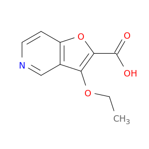 Furo[3,2-c]pyridine-2-carboxylicacid, 3-ethoxy-