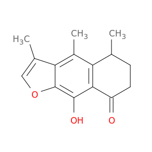 Naphtho[2,3-b]furan-8(5H)-one, 6,7-dihydro-9-hydroxy-3,4,5-trimethyl-