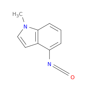 4-异氰酸盐-1-甲基-1H-吲哚