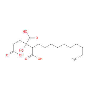 1,3,4-Tetradecanetricarboxylic acid, 3-hydroxy-