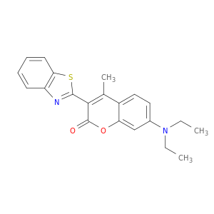 3-(2-苯并噻唑基)-7-(二乙基氨基)-4-甲基-2H-1-苯并吡喃-2-一