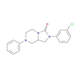 HEXAHYDRO-2-(3-CHLOROPHENYL)-7-PHENYLIMIDAZO[1,5-A]PYRAZIN-3(2H)-ONE