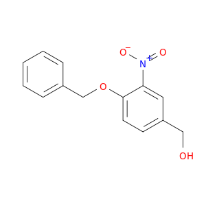 Benzenemethanol, 3-nitro-4-(phenylmethoxy)-