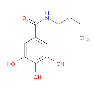 Benzamide, N-butyl-3,4,5-trihydroxy-