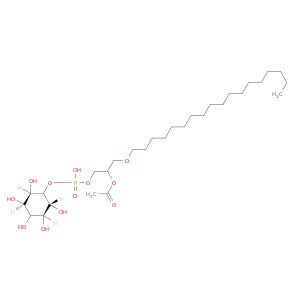 (2-acetyloxy-3-octadecoxy-propoxy)-[(2R,3S,5R,6R)-2,3,4,5,6-pentahydroxycyclohexyl]oxy-phosphinic acid
