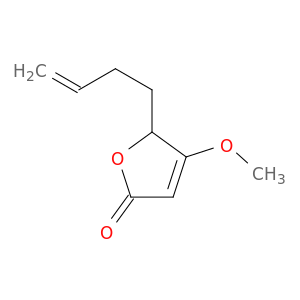 2(5H)-Furanone, 5-(3-butenyl)-4-methoxy-