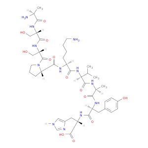 L-Histidine, L-alanyl-L-seryl-L-seryl-L-prolyl-L-lysyl-L-valyl-L-alanyl-L-tyrosyl-