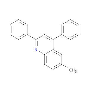 Quinoline, 6-methyl-2,4-diphenyl-