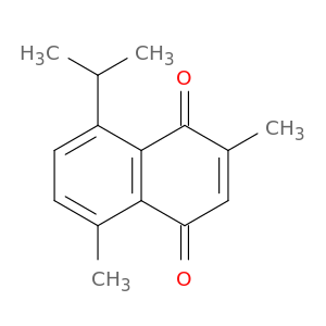 1,6-dimethyl-4-isopropyl-5,8-naphthoquinone