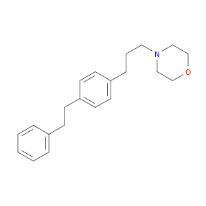 Morpholine, 4-[3-[4-(2-phenylethyl)phenyl]propyl]-