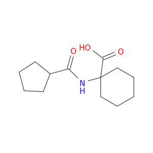 Cyclohexanecarboxylic acid, 1-[(cyclopentylcarbonyl)amino]-