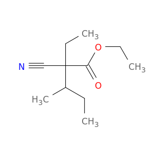 ethyl 2-cyano-2-ethyl-3-methyl-pentanoate
