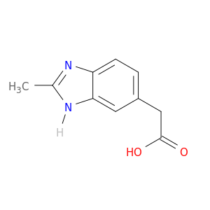 2-(2-甲基-1H-苯并[d]咪唑-5-基)乙酸