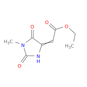 Ethyl 2-(1-Methyl-2,5-dioxotetrahydro-4H-imidazol-4-yliden)acetate