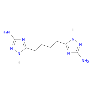 5-[4-(5-amino-2H-1,2,4-triazol-3-yl)butyl]-1H-1,2,4-triazol-3-amine