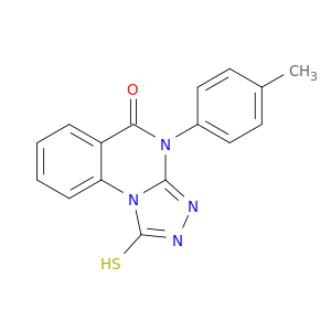 4-(4-Methylphenyl)-1-sulfanyl-4H,5H-[1,2,4]triazolo[4,3-a]quinazolin-5-one
