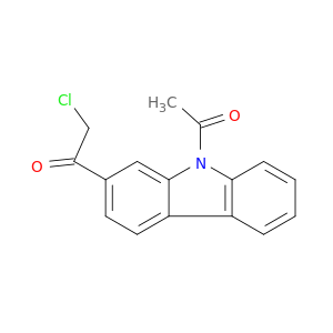 1-(9-acetyl-9h-carbazol-2-yl)-2-chloroethanone
