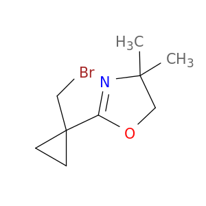 Oxazole, 2-[1-(bromomethyl)cyclopropyl]-4,5-dihydro-4,4-dimethyl-